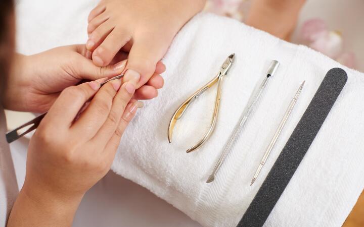 Cosmetische pedicure
